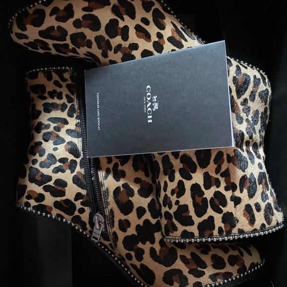 COACH Calf fur booties - Picture 3 of 9
